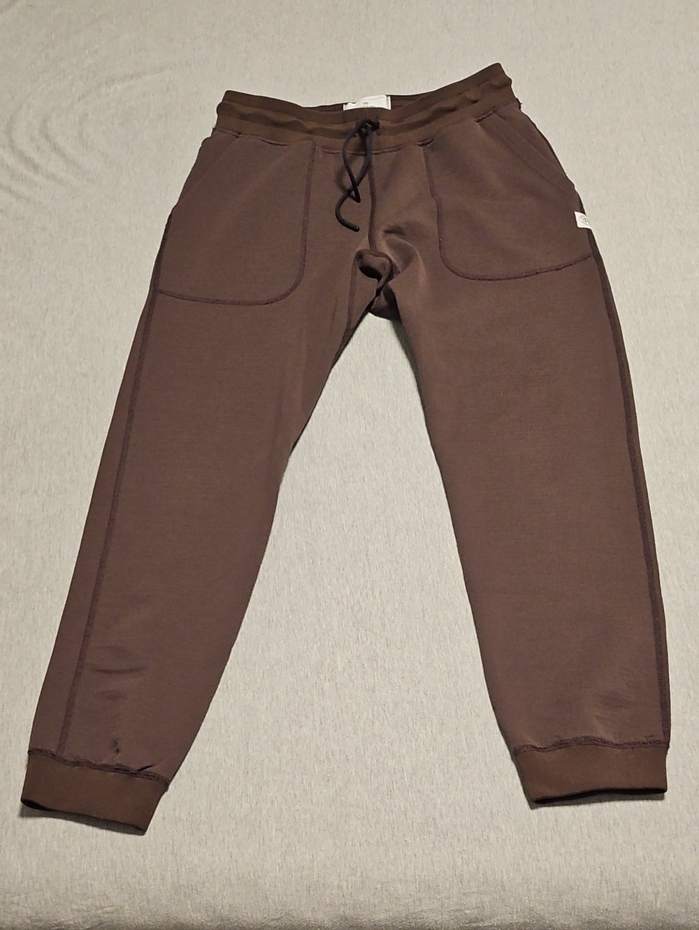 Reigning Champ Brown Men's Joggers with Drawstring